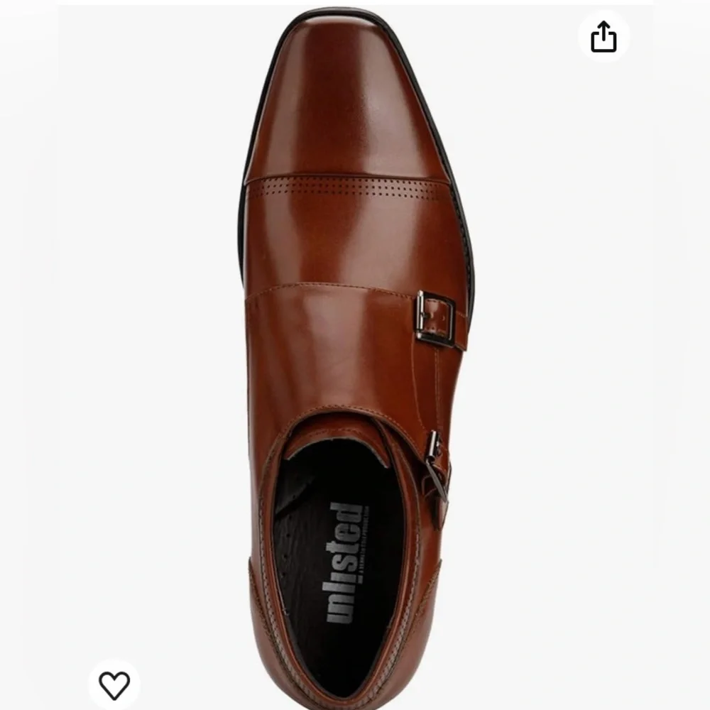 Unlisted Kenneth Cole Production Men's Music Lesson Slip-On Loafer Cognac - Picture 3 of 10